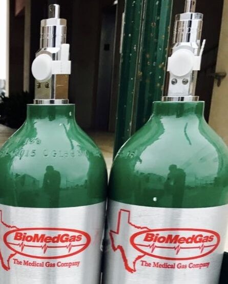 BioMedGas medical oxygen cylinders — The Medical Gas Company